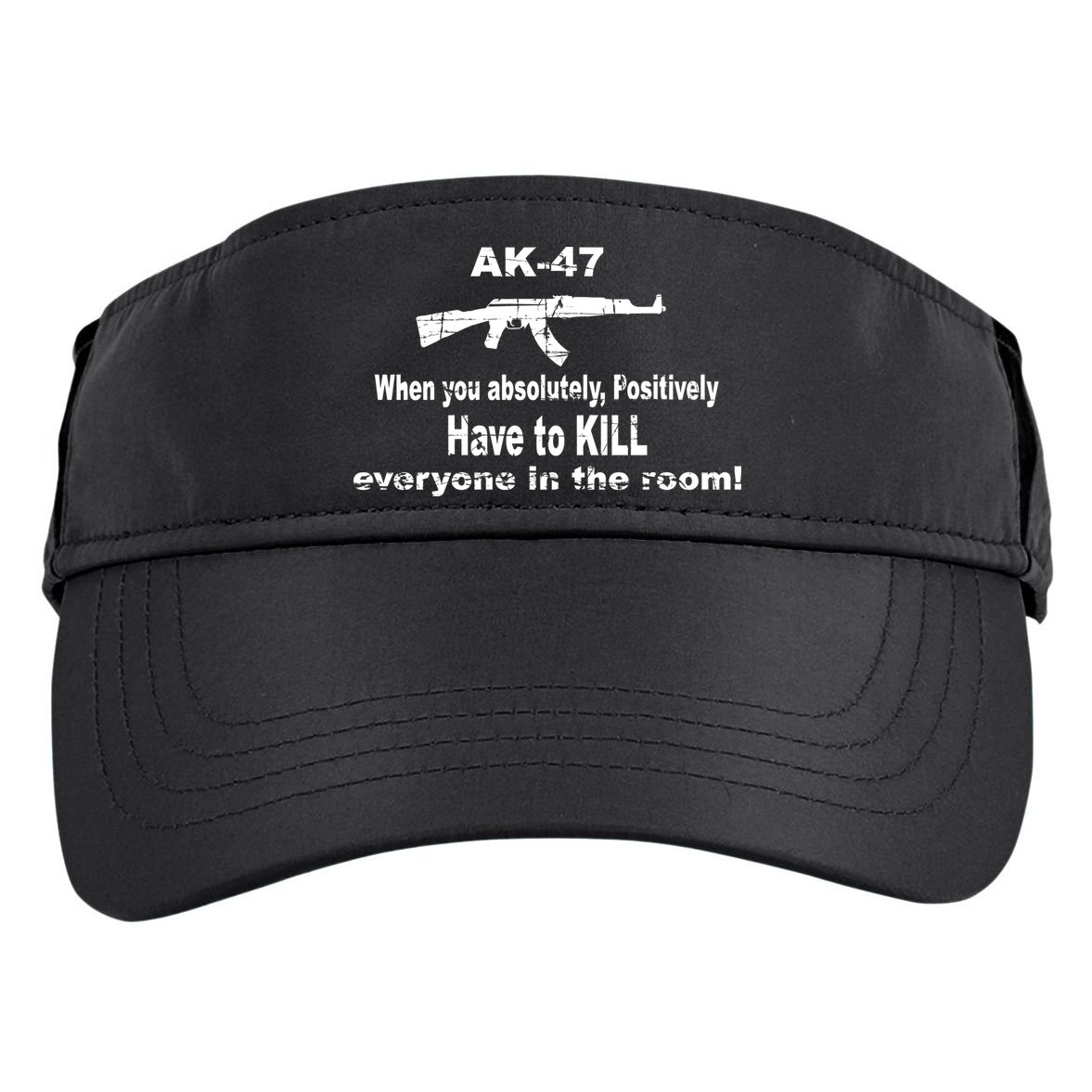 Ak-47 Absolutely Have To Kill Everyone Adult Drive Performance Visor