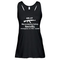 Ak-47 Absolutely Have To Kill Everyone Ladies Essential Flowy Tank