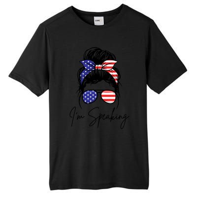 American – Kamala 2024 I Am Speaking Gift Tall Fusion ChromaSoft Performance T-Shirt