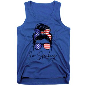 American – Kamala 2024 I Am Speaking Gift Tank Top