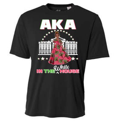 AKA In The White House Kamala Harris AKA Sorority Pride  Cooling Performance Crew T-Shirt