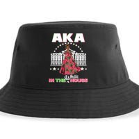 AKA In The White House Kamala Harris AKA Sorority Pride  Sustainable Bucket Hat