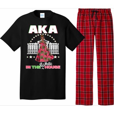 AKA In The White House Kamala Harris AKA Sorority Pride  Pajama Set