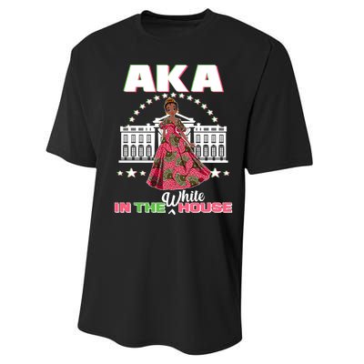 AKA In The White House Kamala Harris AKA Sorority Pride  Performance Sprint T-Shirt