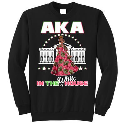 AKA In The White House Kamala Harris AKA Sorority Pride  Tall Sweatshirt