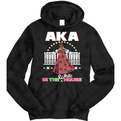 AKA In The White House Kamala Harris AKA Sorority Pride  Tie Dye Hoodie