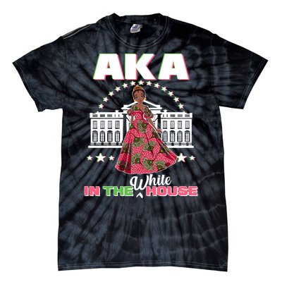 AKA In The White House Kamala Harris AKA Sorority Pride  Tie-Dye T-Shirt