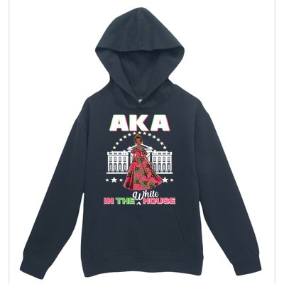 AKA In The White House Kamala Harris AKA Sorority Pride  Urban Pullover Hoodie