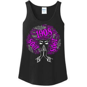 AKA Sorority Alpha 1908 Pretty Girl Ladies Essential Tank