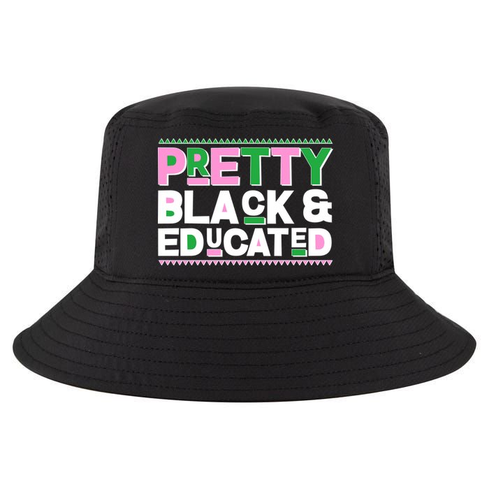 Pretty Black And Educated Cool Comfort Performance Bucket Hat
