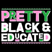 Pretty Black And Educated USA-Made Doggie Bandana