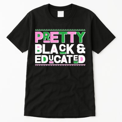 Pretty Black And Educated Tall T-Shirt