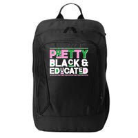 Pretty Black And Educated City Backpack