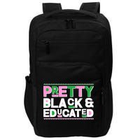 Pretty Black And Educated Impact Tech Backpack