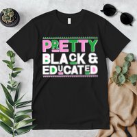 Pretty Black And Educated Premium T-Shirt