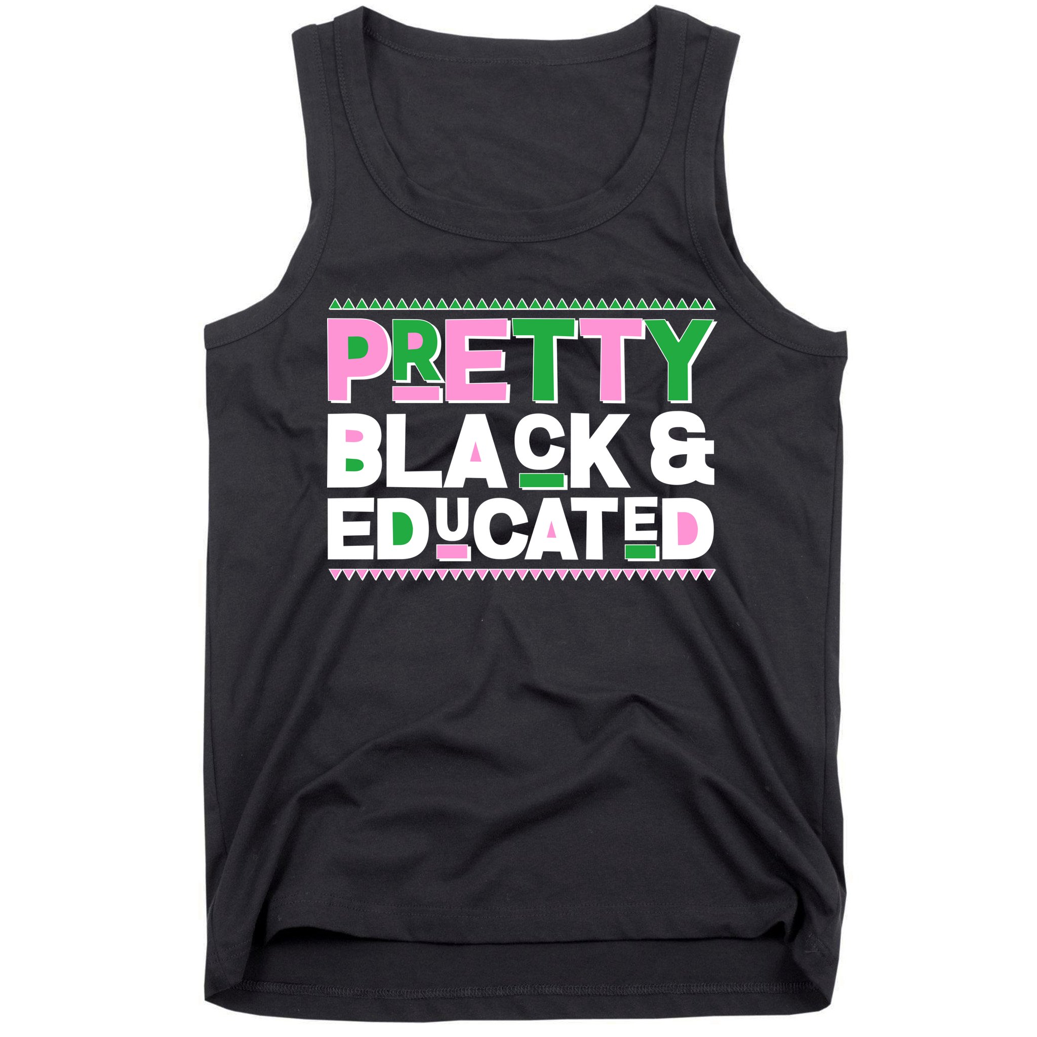 Pretty Black And Educated Tank Top