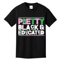 Pretty Black And Educated Kids T-Shirt