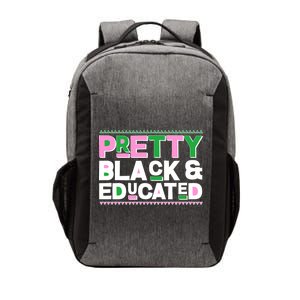 Pretty Black And Educated Vector Backpack