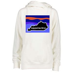 Appalachia Kentucky Womens Funnel Neck Pullover Hood