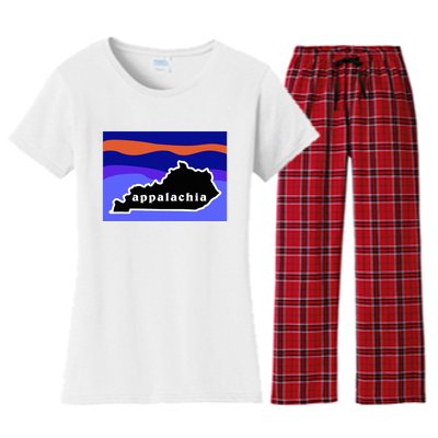 Appalachia Kentucky Women's Flannel Pajama Set