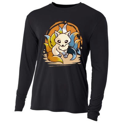 Aroace Kitsune Asexual Aromantic Pride Flag Aro Ace Gay Fox Cooling Performance Long Sleeve Crew