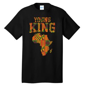 African King Art For Kente Cloth African Print Tall T-Shirt