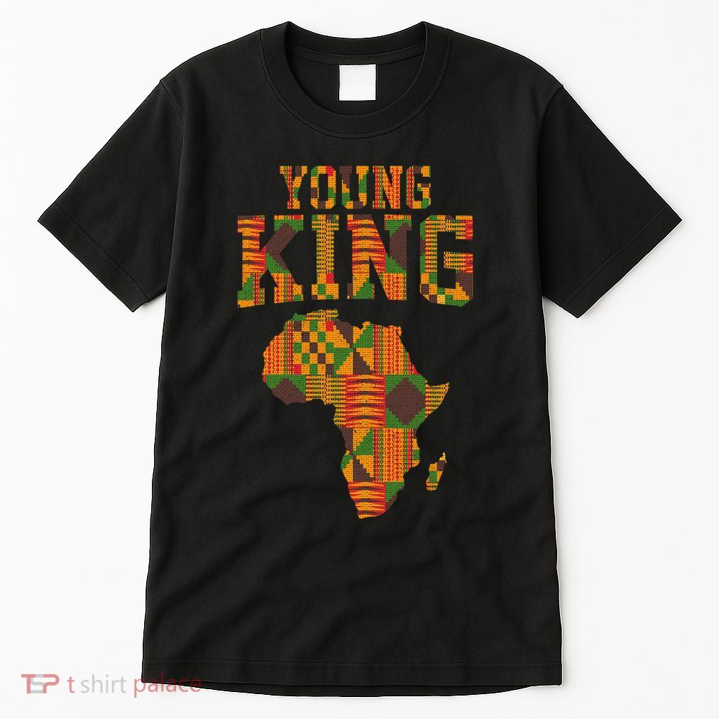African King Art For Kente Cloth African Print Tall T-Shirt