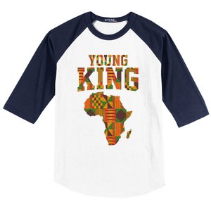 African King Art For Kente Cloth African Print Baseball Sleeve Shirt