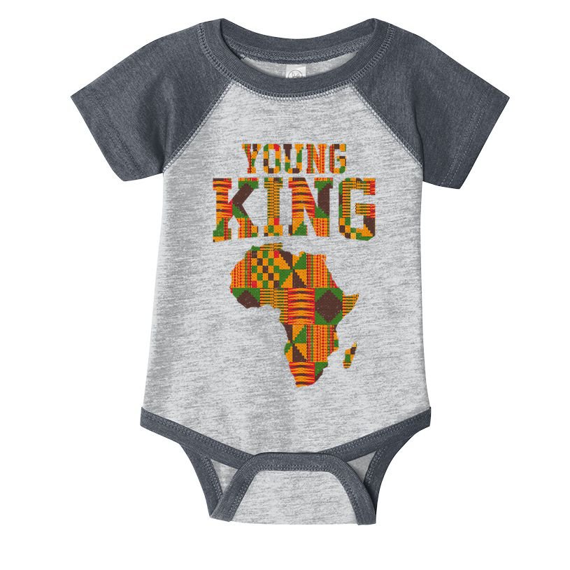 African King Art For Kente Cloth African Print Infant Baby Jersey Bodysuit
