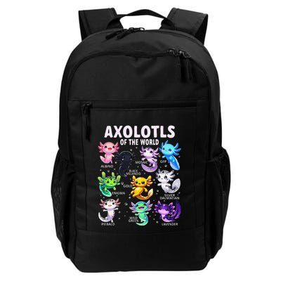 Axolotl Kawaii Axolotls Of The World Axolotl Animals Backpack