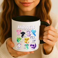 Axolotl Kawaii Axolotls Of The World Axolotl Animals Mug