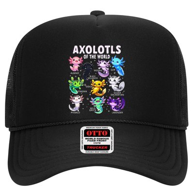 Axolotl Kawaii Axolotls Of The World Axolotl Animals Trucker Hat