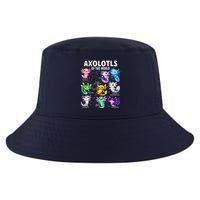 Axolotl Kawaii Axolotls Of The World Axolotl Animals Cool Comfort Performance Bucket Hat