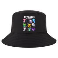 Axolotl Kawaii Axolotls Of The World Axolotl Animals Cool Comfort Performance Bucket Hat