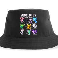 Axolotl Kawaii Axolotls Of The World Axolotl Animals Sustainable Bucket Hat