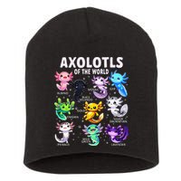 Axolotl Kawaii Axolotls Of The World Axolotl Animals Short Acrylic Beanie