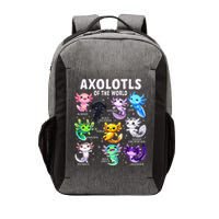 Axolotl Kawaii Axolotls Of The World Axolotl Animals Vector Backpack
