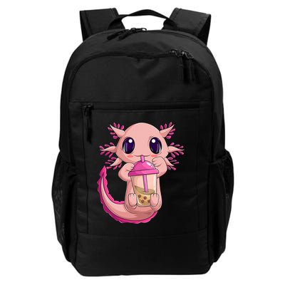 Axolotl Kawaii Anime Boba Tea Backpack