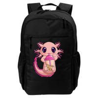 Axolotl Kawaii Anime Boba Tea Backpack
