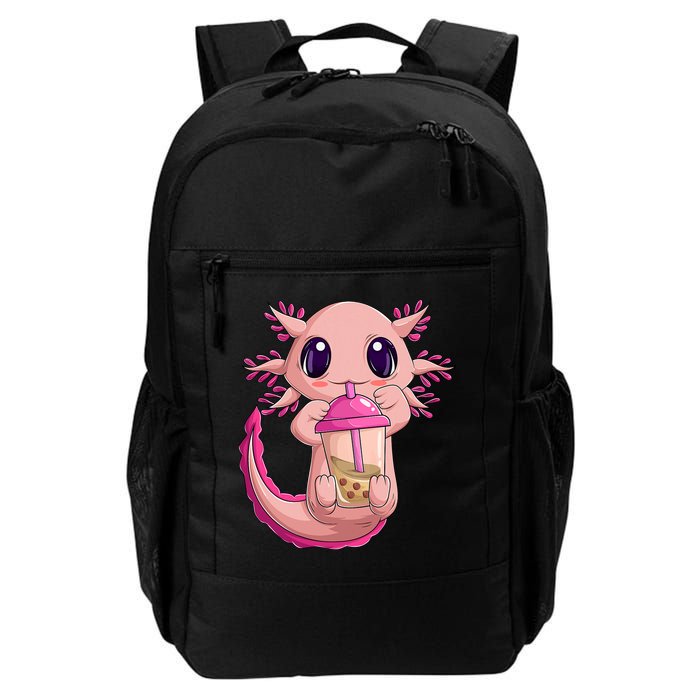Axolotl Kawaii Anime Boba Tea Backpack