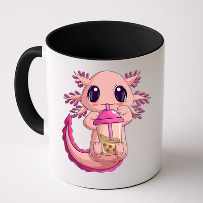 Axolotl Kawaii Anime Boba Tea Mug