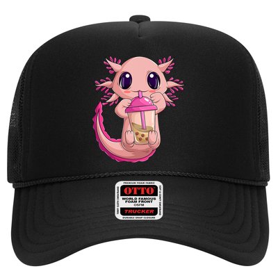 Axolotl Kawaii Anime Boba Tea Hat