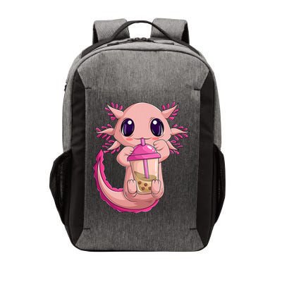 Axolotl Kawaii Anime Boba Tea Vector Backpack
