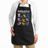 Axolotl Kawaii Axolotls Of The World Axolotl Animals Apron
