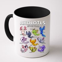 Axolotl Kawaii Axolotls Of The World Axolotl Animals Mug