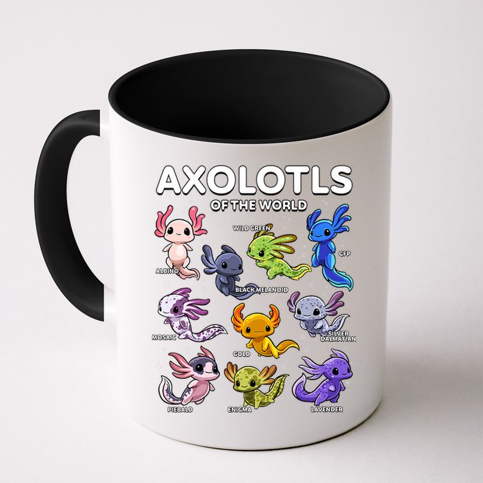 Axolotl Kawaii Axolotls Of The World Axolotl Animals Mug
