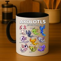 Axolotl Kawaii Axolotls Of The World Axolotl Animals Mug