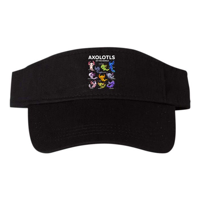 Axolotl Kawaii Axolotls Of The World Axolotl Animals Visor