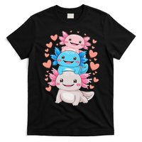Axolotl Kawaii Anime Cute Axolotls T-Shirt