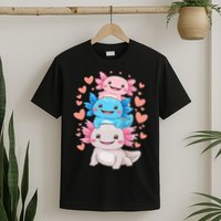 Axolotl Kawaii Anime Cute Axolotls T-Shirt